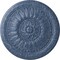 Ekena Millwork Temple Ceiling Medallion (Fits Canopies up to 9 1/4"), 24"OD x 1 5/8"P, Americana Crackle CM24TEAMC - alternate 1